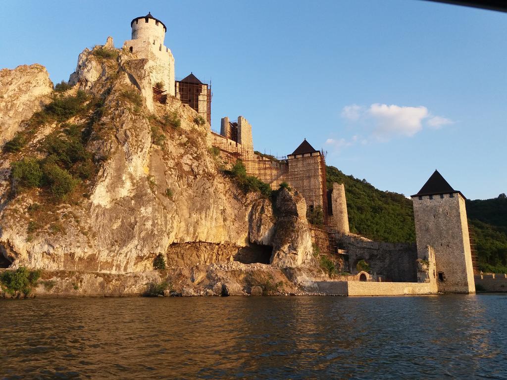 Zlatna Ribica Appartement Golubac Buitenkant foto